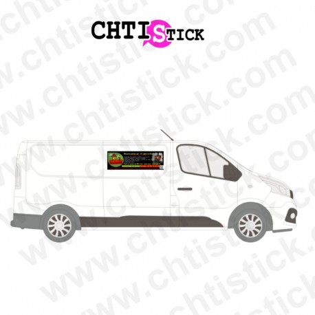 MARQUAGE VÉHICULE UTILITAIRE