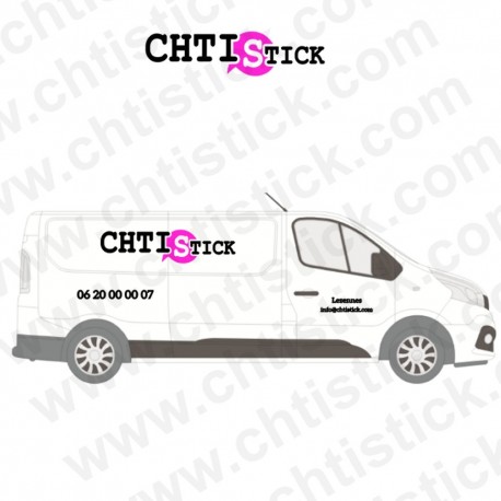 MARQUAGE VÉHICULE UTILITAIRE