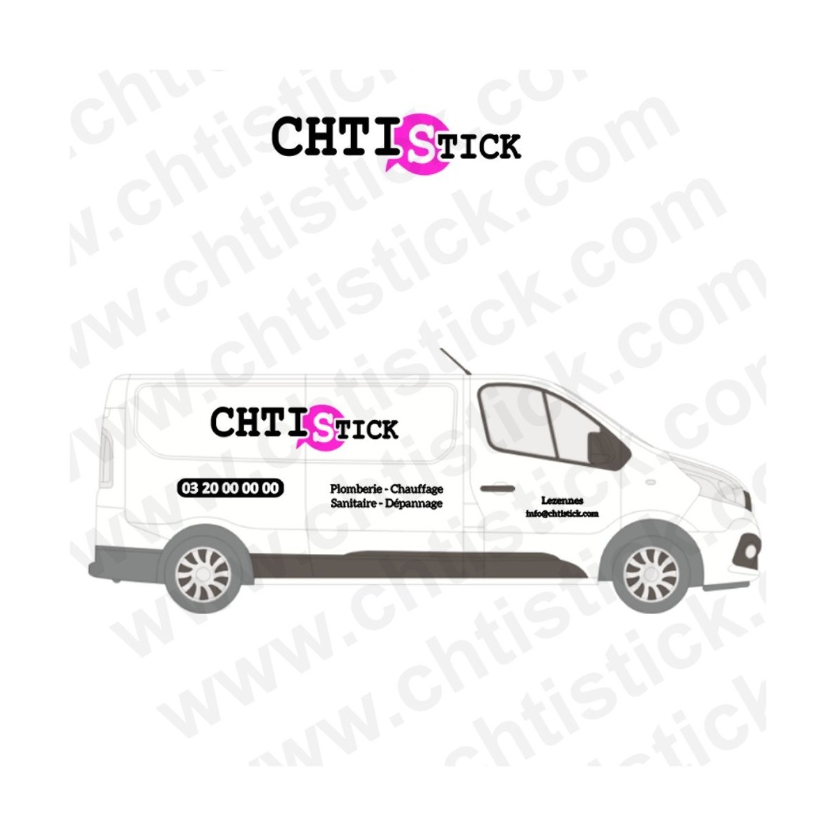 MARQUAGE VÉHICULE UTILITAIRE