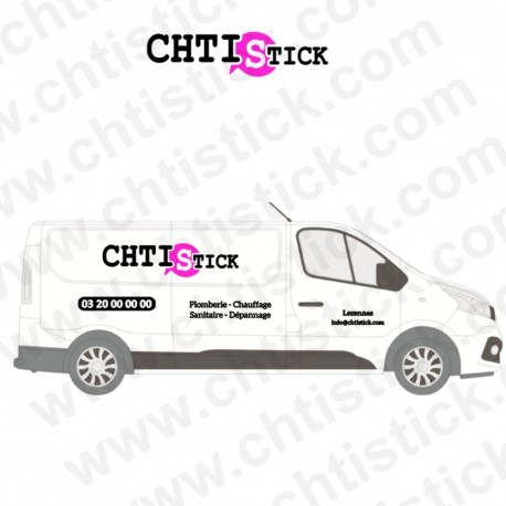 MARQUAGE VÉHICULE UTILITAIRE
