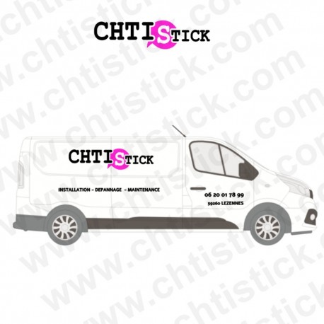 MARQUAGE VEHICULE UTILITAIRE