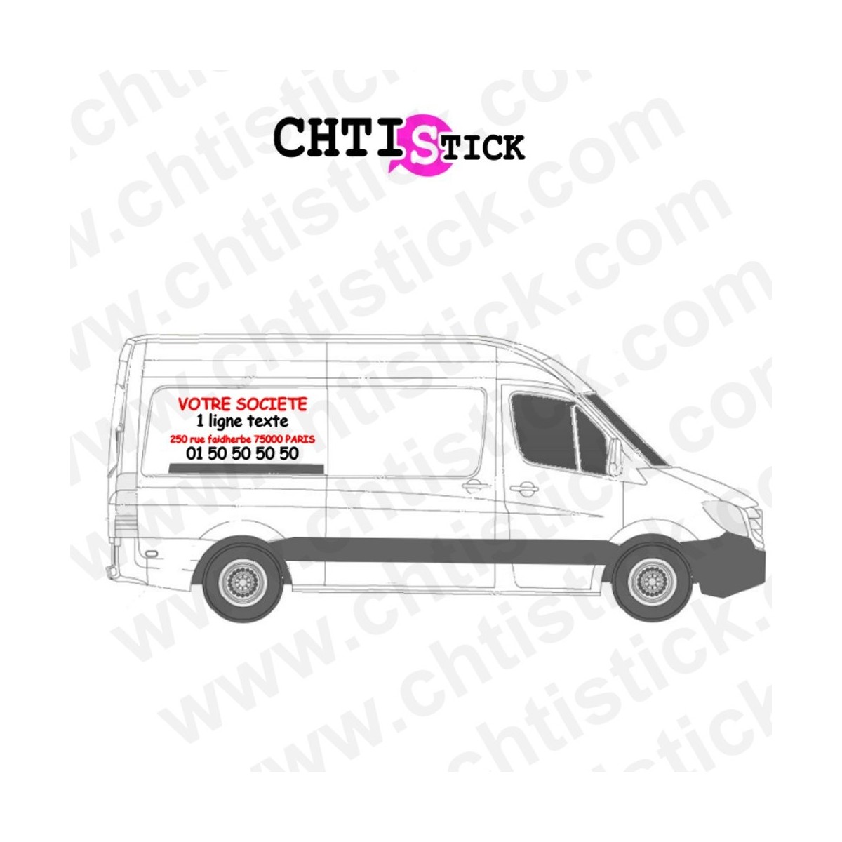 MARQUAGE VÉHICULE UTILITAIRE