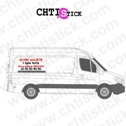 MARQUAGE VÉHICULE UTILITAIRE