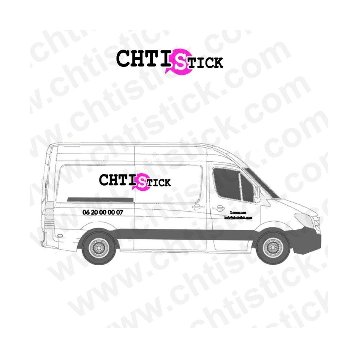 MARQUAGE VÉHICULE UTILITAIRE