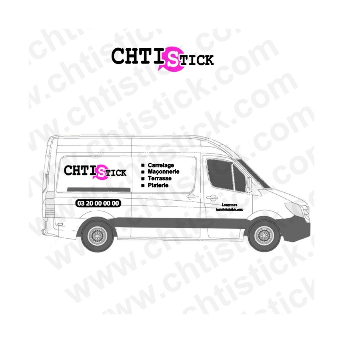 Flocage camion utilitaire