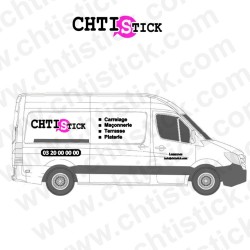 Flocage camion utilitaire