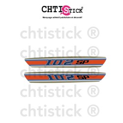 Sticker de réservoir PEUGEOT 102 SP