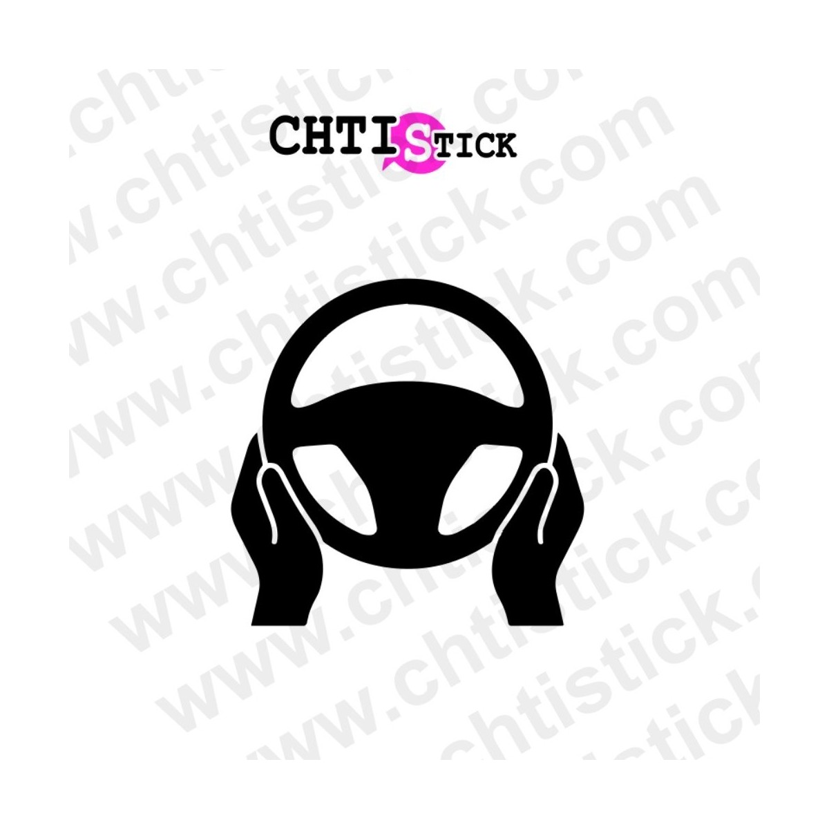 AUTOCOLLANT AUTO ECOLE VOLANT