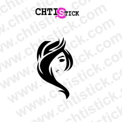 AUTOCOLLANT COIFFEUSE 