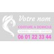 AUTOCOLLANT VITRE COIFFEUSE 