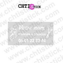 MARQUAGE VITRE ARRIERE COIFFEUSE