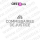 STICKER HUISSIER JUSTICE DEPOLI 