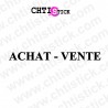 chtistick AUTOCOLLANT ACHAT REVENTE