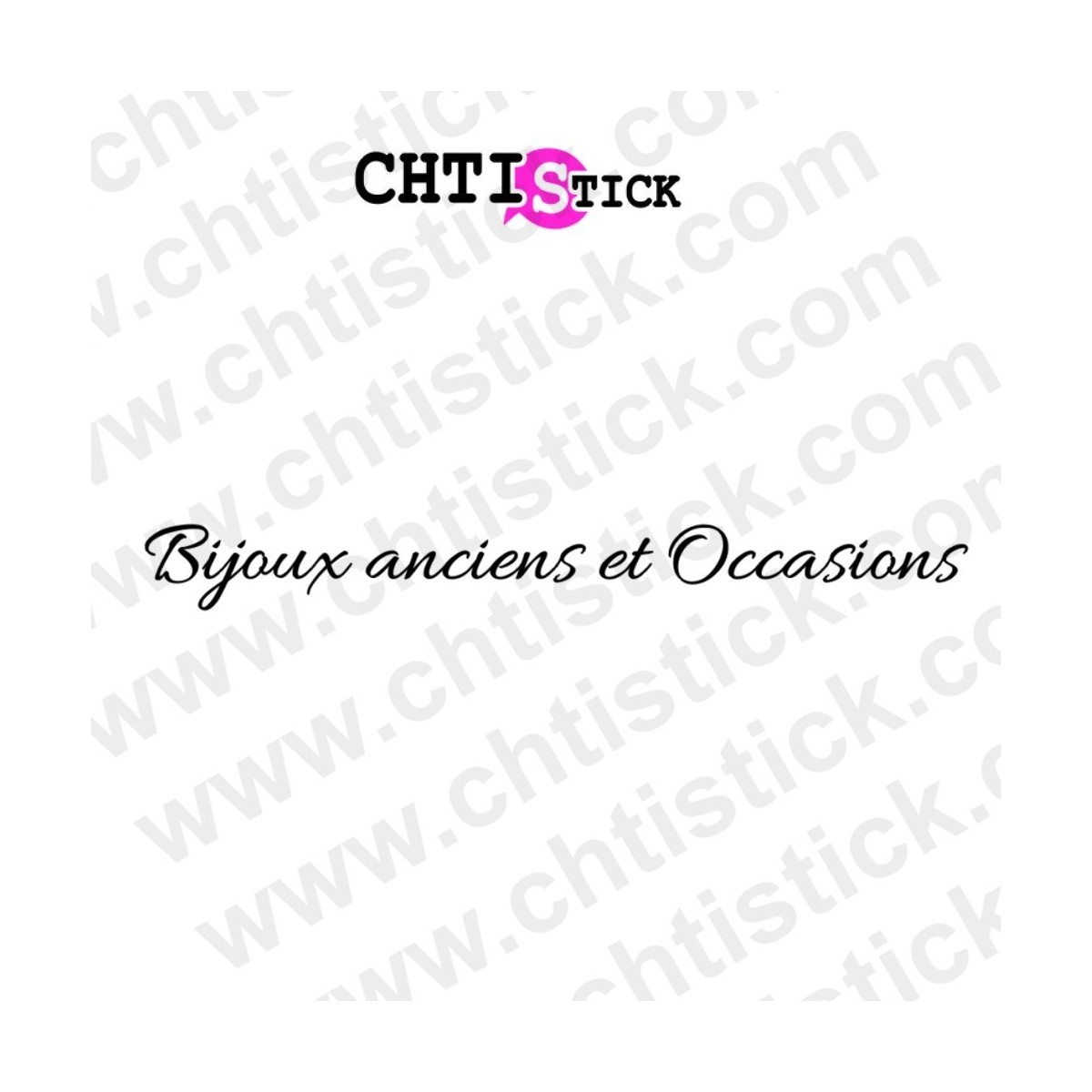 AUTOCOLLANT ANTIQUAIRE