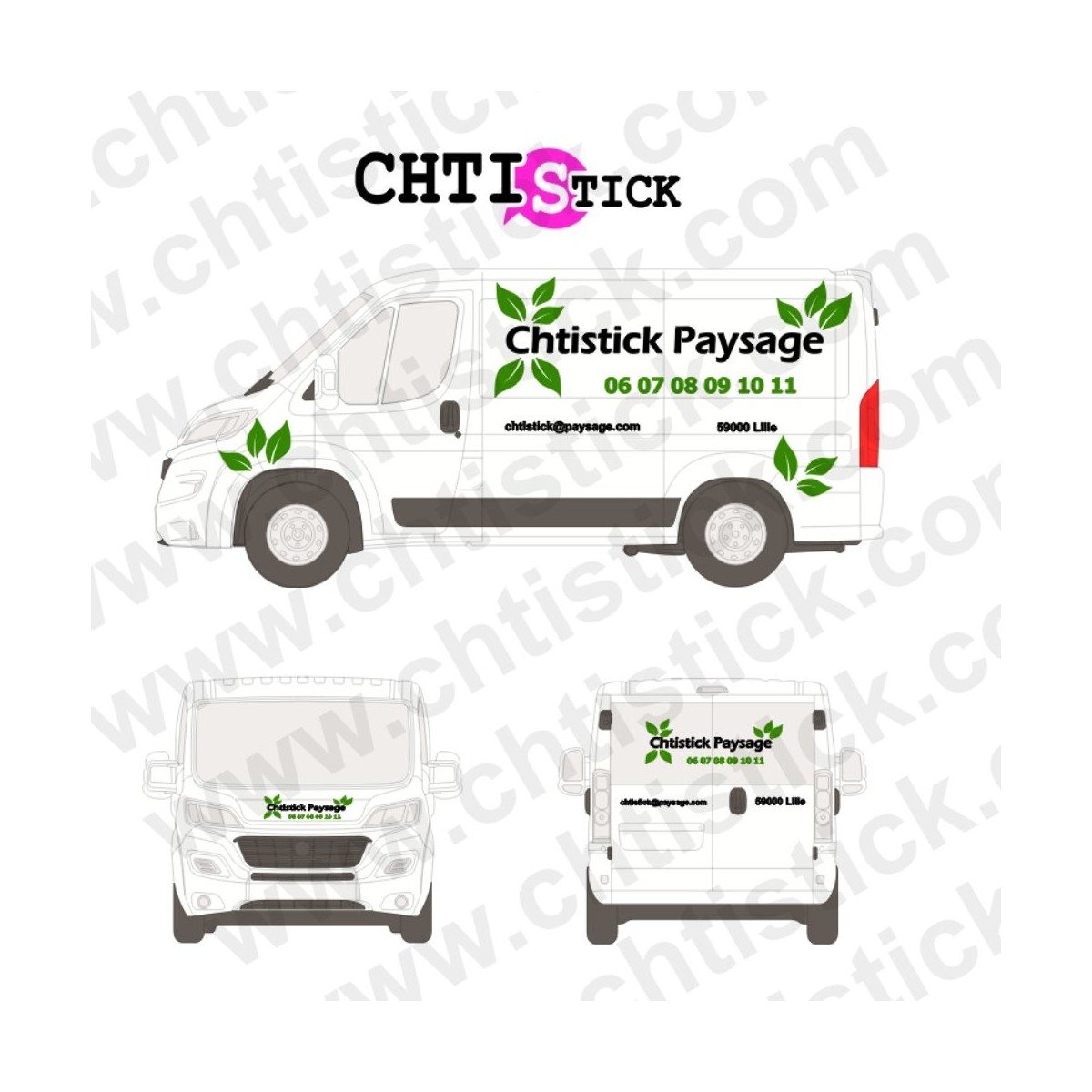 MARQUAGE VEHICULEPAYSAGISTE