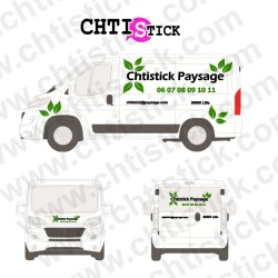 MARQUAGE VEHICULEPAYSAGISTE