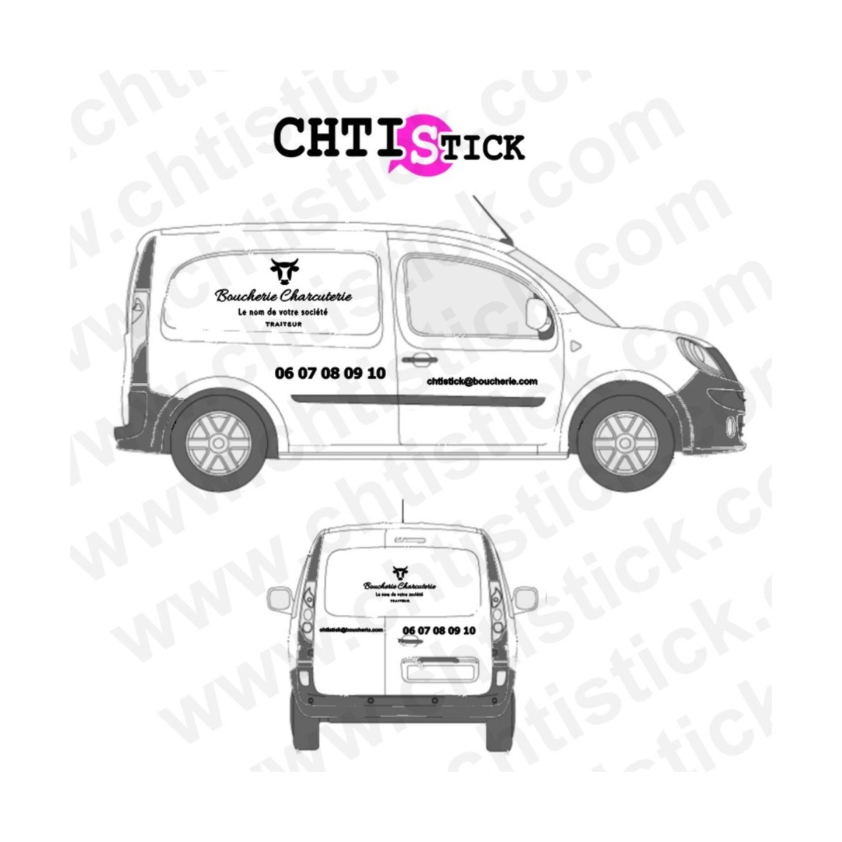 MARQUAGE VEHICULE BOUCHER