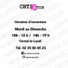 chtistick Chtistick horaires