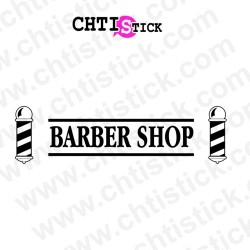 Autocollant Barbershop 