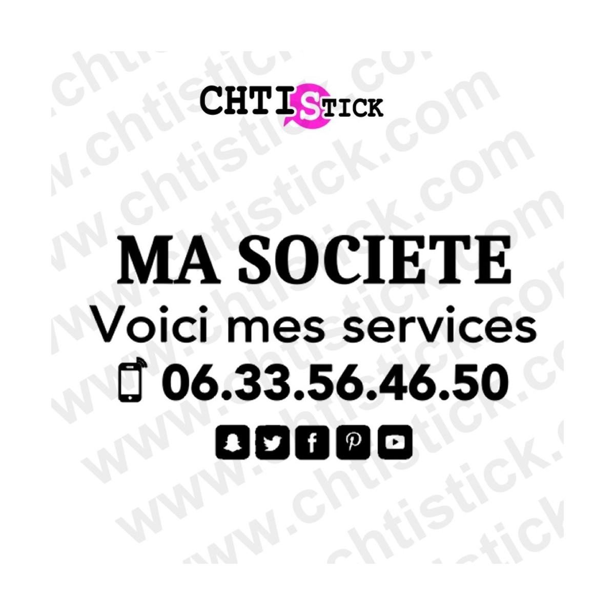 PARE BRISE ARRIERE MARQUAGE