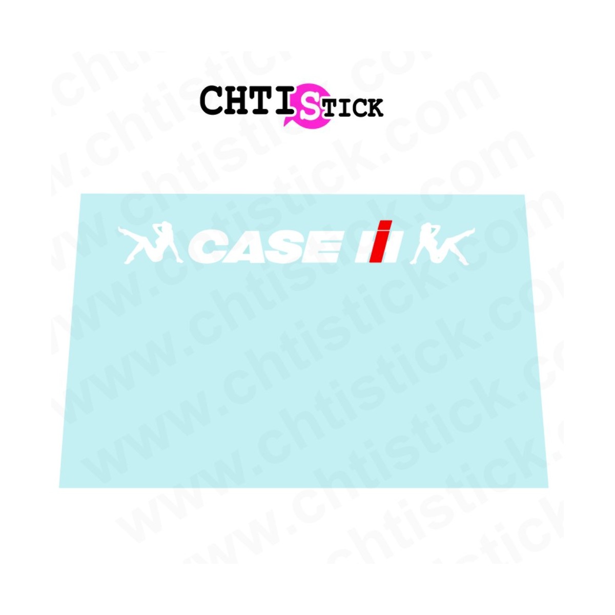 Pare brise tracteur case