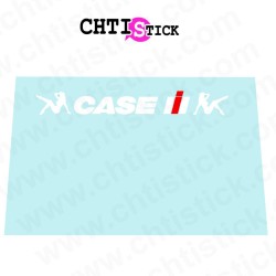 Pare brise tracteur case