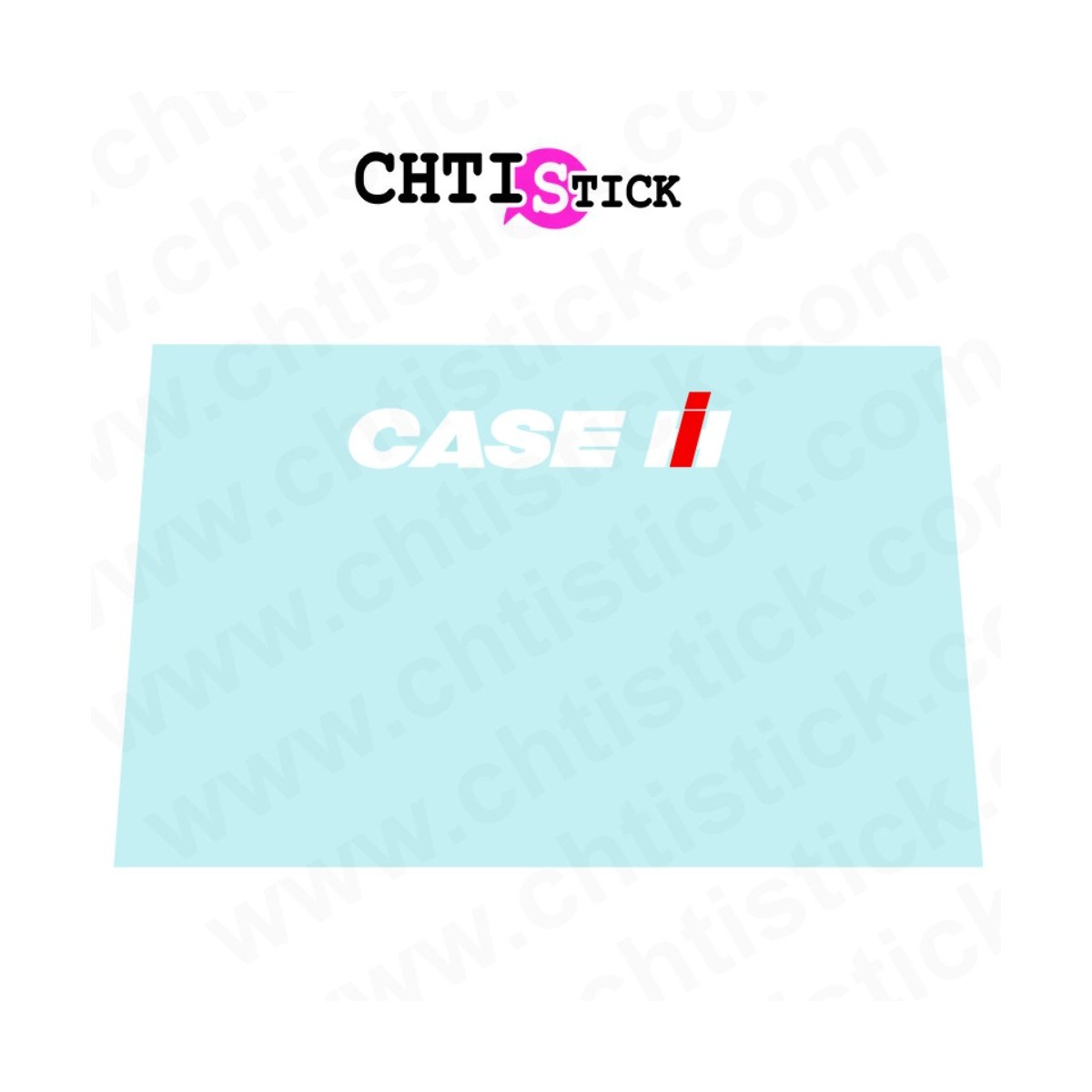 Pare brise cabine Case