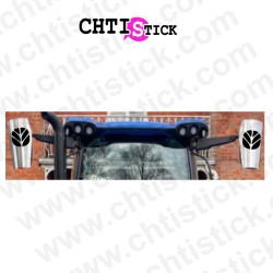 autocollants protection de rétroviseurs New Holland