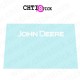 Autocollant vitre cabine John Deere