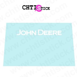 Autocollant vitre cabine John Deere
