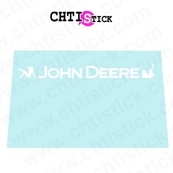 Autocollant vitre pour cabine John Deere