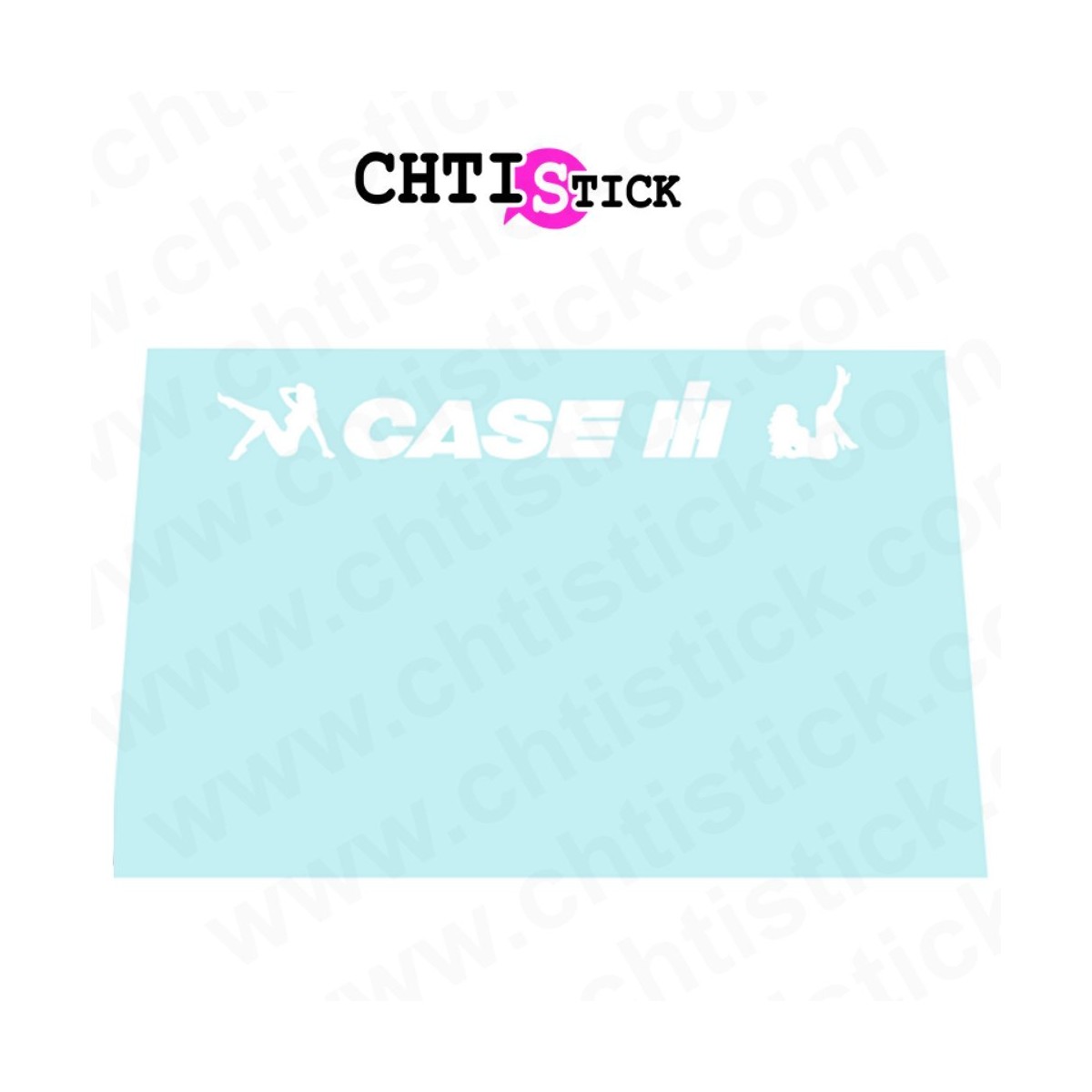 chtistick Pare brise tracteur case
