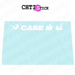 Pare brise tracteur case