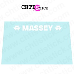 Autocollant pare brise Massey