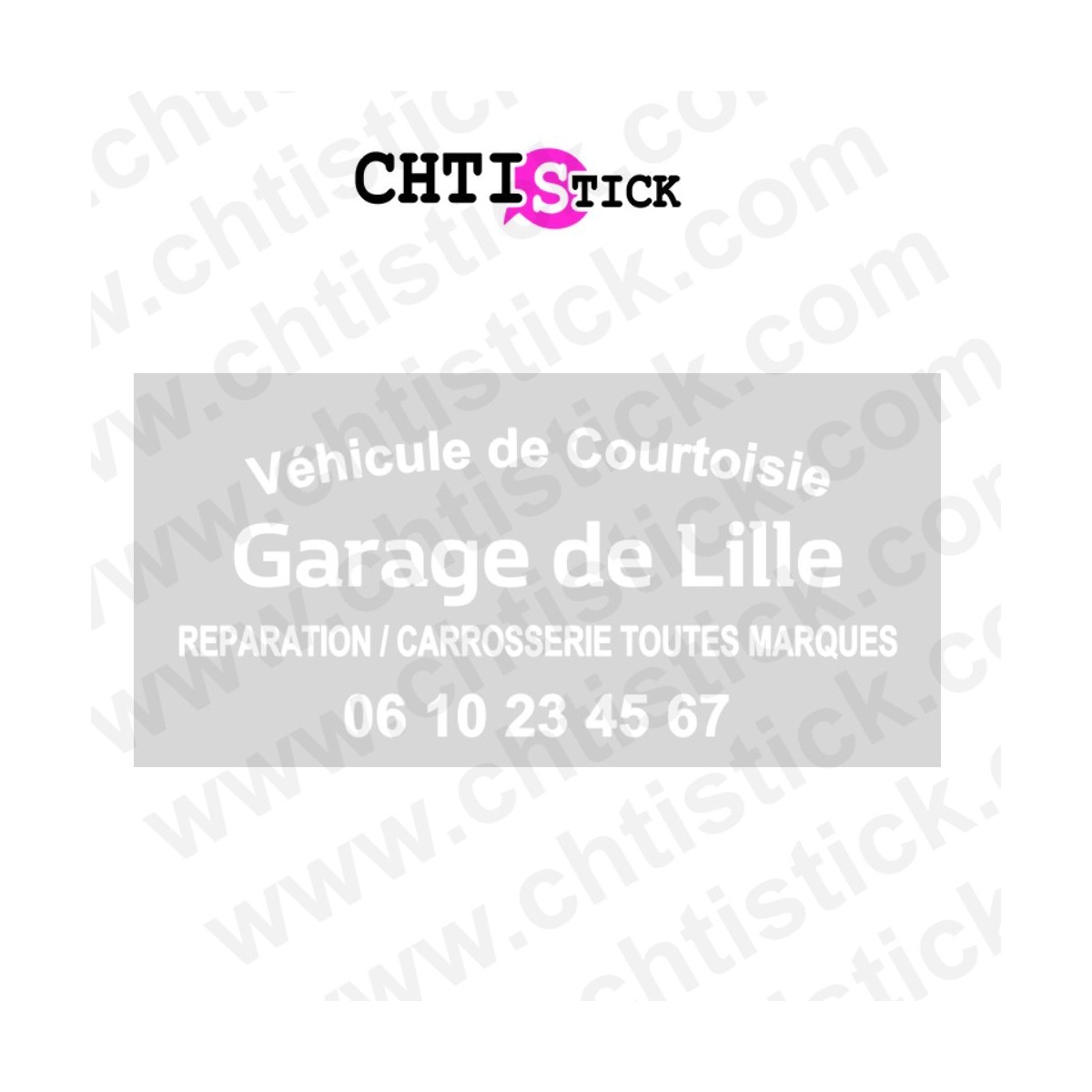 PARE BRISE ARRIERE COURTOISIE