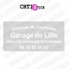 chtistick PARE BRISE ARRIERE COURTOISIE