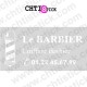 MARQUAGE VITRE ARRIERE BARBIER