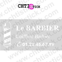 MARQUAGE VITRE ARRIERE BARBIER