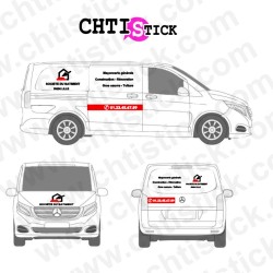 FLOCAGE CAMION BATIMENT