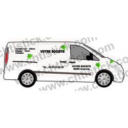 chtistick MARQUAGE VEHICULE C PAYSAGISTE