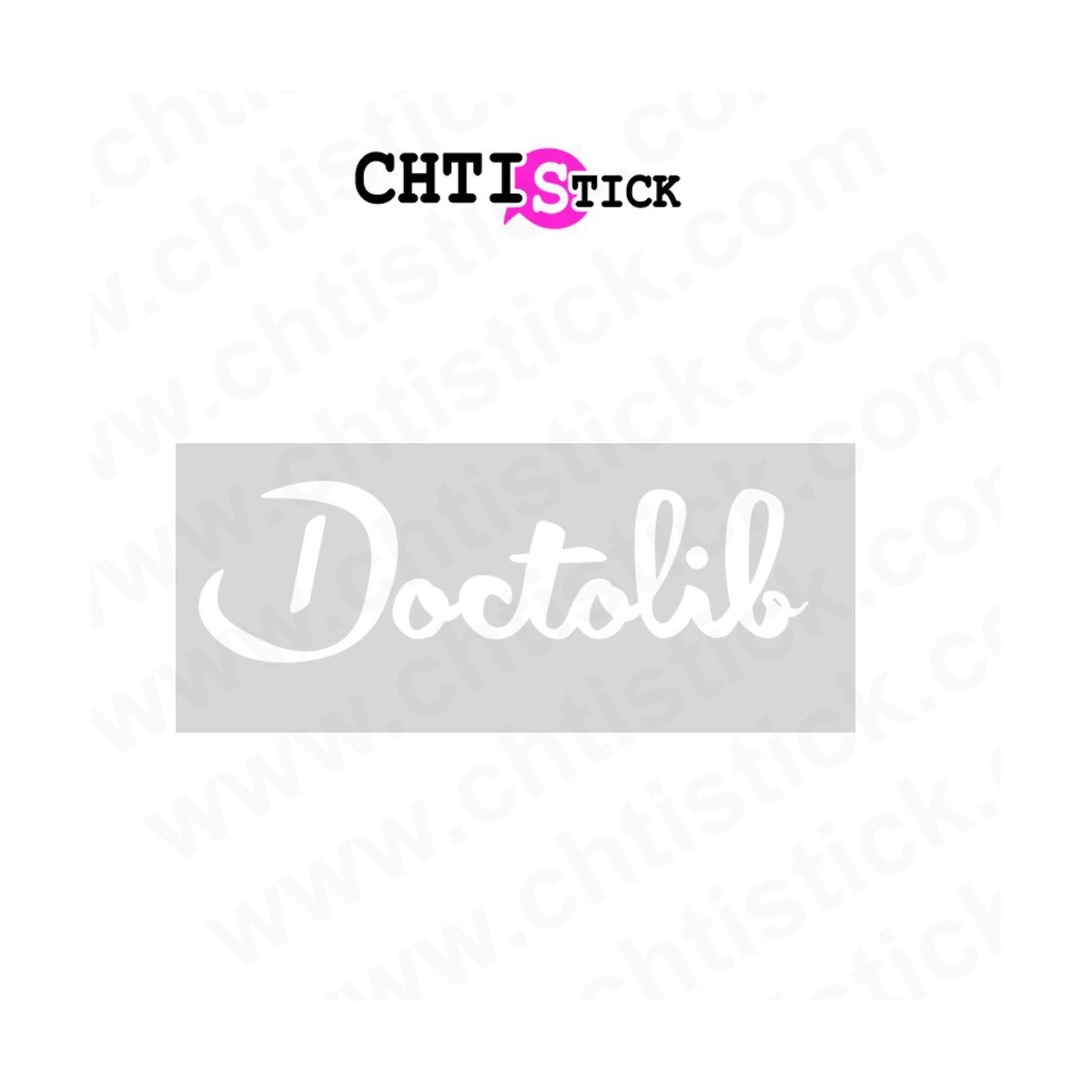 Autocollant rendez-vous DOCTOLIB