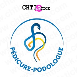chtistick Autocollant pédicure podologue