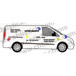 MARQUAGE VEHICULE C PEINTURE