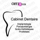 chtistick STICKER DENTISTE CLIENT