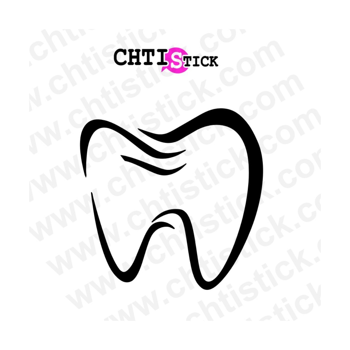 chtistick STICKERS DENT 3