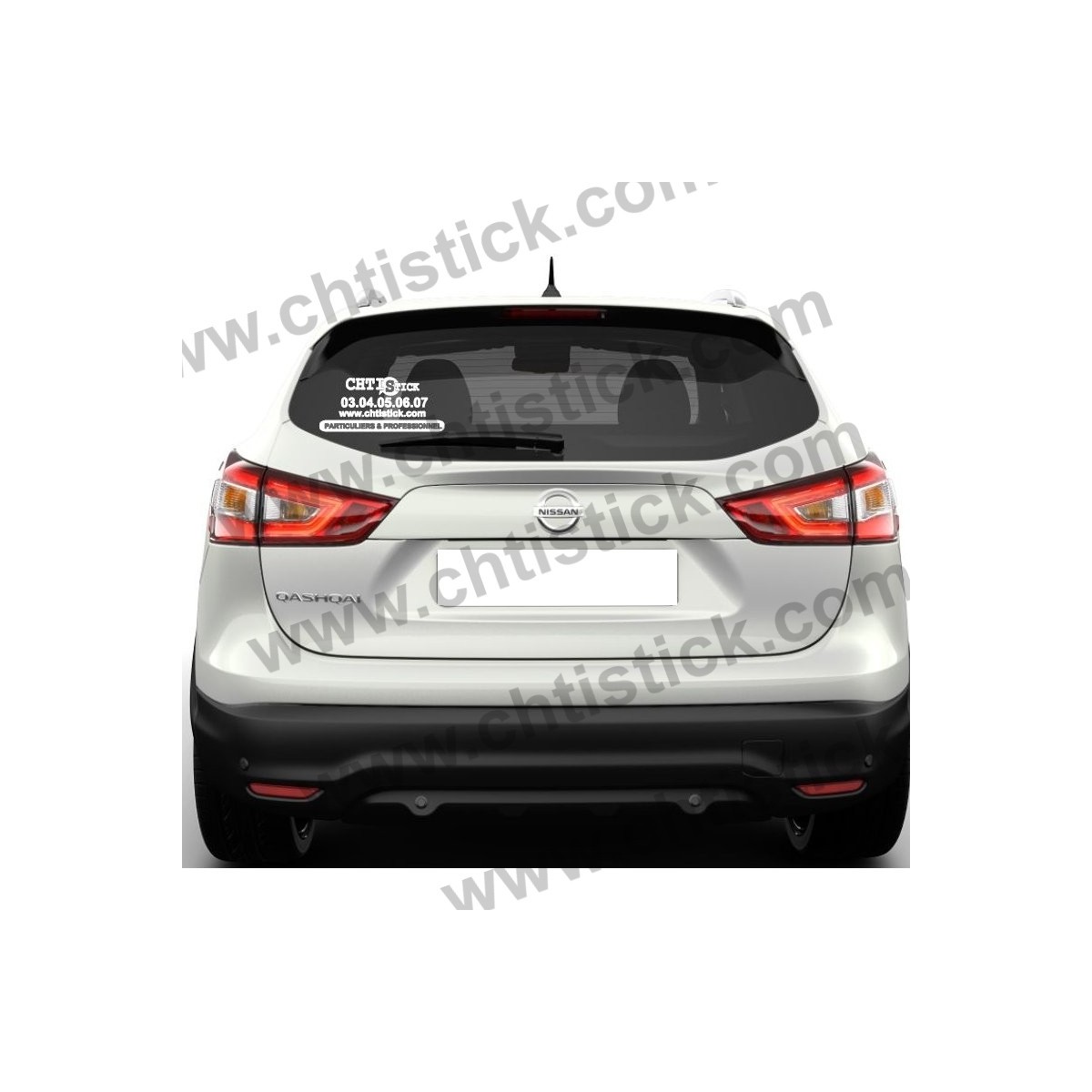 MARQUAGE VITRE ARRIERE