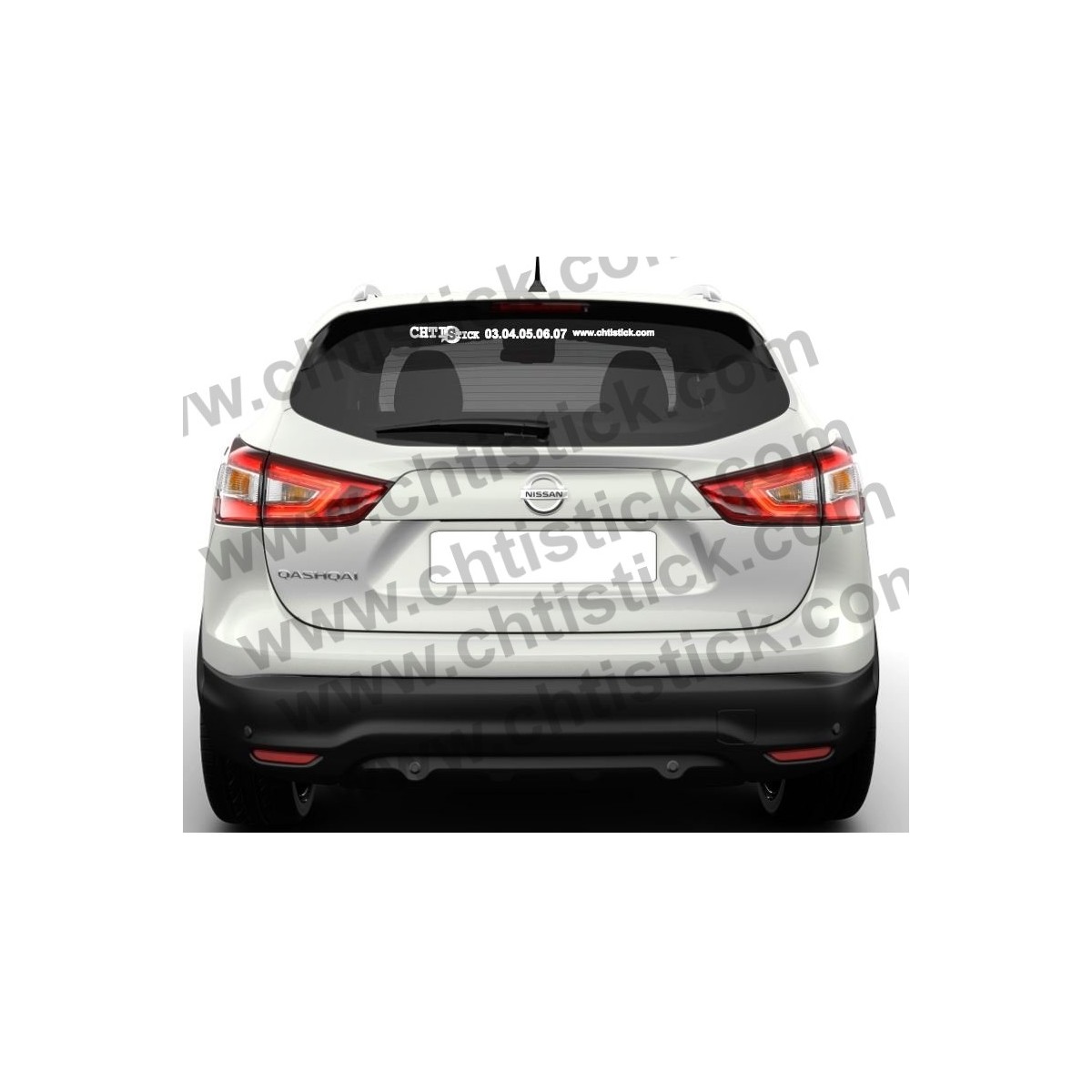 MARQUAGE VITRE ARRIERE