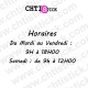 chtistick STICKER HORAIRES petit format