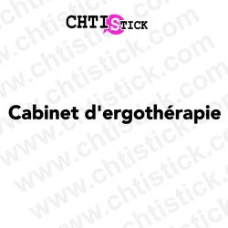 chtistick Cabinet d'ergothérapie lettrage