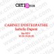 chtistick LETTRAGE ADHESIF CABINET OSTEOPATHE 01